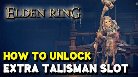 how to increase talisman slots elden ring|How To Increase Talisman Slots In Elden Ring .